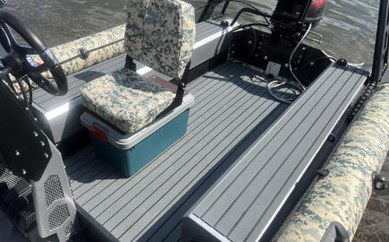 Лодка Солар 470 SJT + мотор Mercury 40 — готовый комплект лодки под ключ