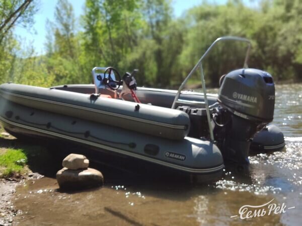 Лодка Абакан 480 Yamaha 70, фото 7