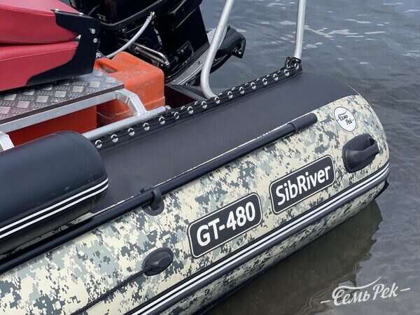 Лодка Sibriver GT 480 Гранд Туризм Меркури 50ЕО, фото 7