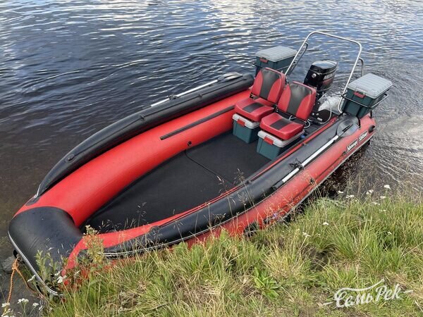 Лодка Хатанга 475 mercury 40mh (румпель)