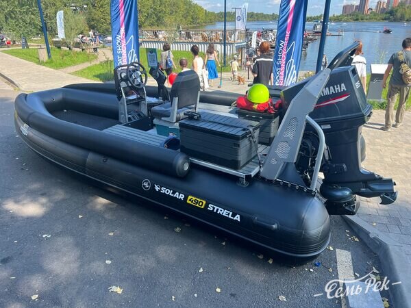 Лодка Водометный комплект Solar Стрела 490 с мотором Yamaha 85 — 2025 год, фото 12