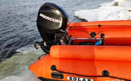 Лодка Солар Стрела 470 с мотором Mercury 50 EO — готовый комплект лодки под ключ