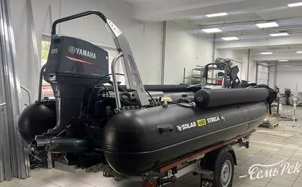 Лодка Solar Стрела 490 с мотором Yamaha 85 — готовый комплект лодки под ключ