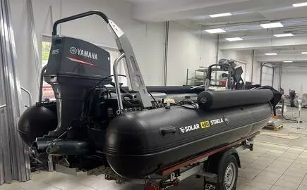 Водометный комплект Solar Стрела 490 + Yamaha 85 — 2025 год — готовый комплект лодки под ключ