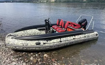 Лодка Sibriver GT 480 Гранд Туризм с Mercury 50 EO — готовый комплект лодки под ключ