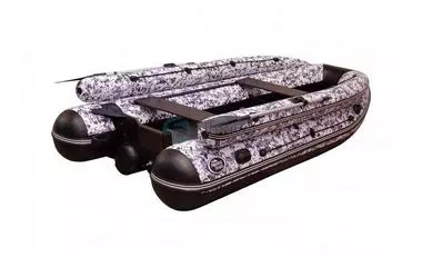 Лодка ПВХ Аляска 360 Драйв Люкс камуфляж цифра