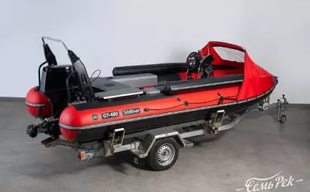 Лодка Sibriver GT 480 с Tohatsu 50 и прямотоком JWO 140 — готовый комплект лодки под ключ